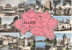 03 - Carte du Département de l'Allier
