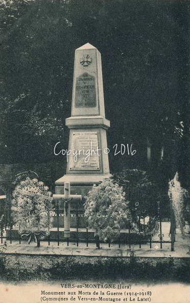 VERS EN MONTAGNE - Monument aux Morts 1914-18.jpg