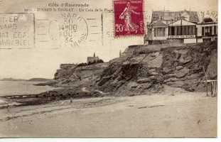 Dinard - Un coin de la plage
