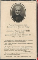 Marie Brette décédée le 11 décembre 1930
