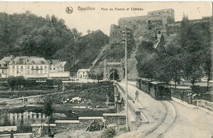 BOUILLON- Pont de France et Château