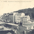 Sèvres, Perspective de la Grande Rue prise du Parc de Saint Cloud