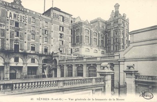 Sèvres, Vue générale de la Brasserie de la Meuse