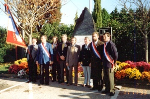 Inauguration monument aux morts 11-novembre-1979