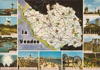 85 - Carte du Département de la Vendée