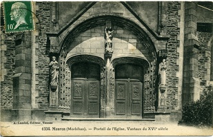 Mauron portail église 6334