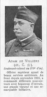 Adam-de-villiers,  Jacques Marie Léon Martin