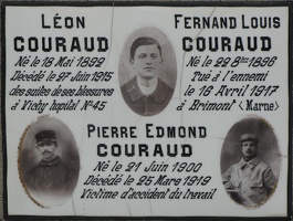 Couraud Leon, Couraud Pierre Edmond, Couraud, Fernand Louis