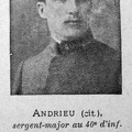 Andrieu sergent-major