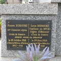 Dussoubz au cimetière de Saint-Junien