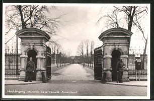 AK-Amersfoort-Hoofdingang-Infanterie-kazernement