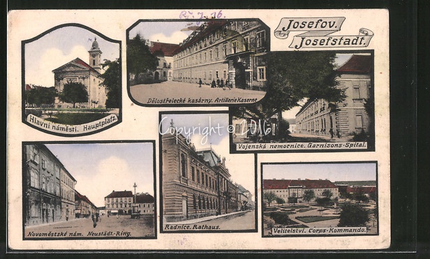 AK-Josefstadt-Josefov-Jaromer-Radnice-Rathaus-Artillerie-Kaserne-Neustaedter-Ring.jpg