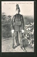 AK-belgischer-Soldat-Armee-Belge-Regiment-des-Chasseurs-a-pieds