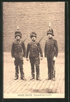 AK-belgische-Wachsoldaten-nach-der-Abloesung