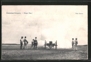AK-Brasschaer-Polygone-Piece-Feu-belgischer-Artillerie-Schiessplatz