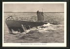 AK-Deutsches-250-Tonnen-U-Boot-beim-Auftauchen