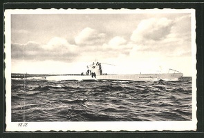 AK-U-Boot-U-12-auf-See
