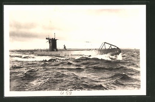 AK-U-Boot-U59-auf-Feindfahrt