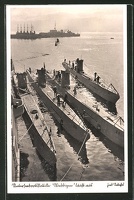 AK-U-Flottille-Weddigen-laeuft-aus-U-8-U-9-U-11-und-U-10