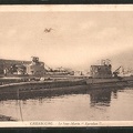 AK-Cherbourg-U-Boot-Sous-Marin-Eurydice-im-Hafen