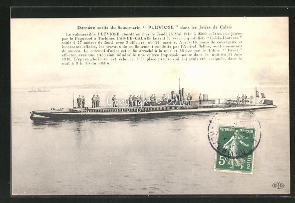 AK-Derniere-sortie-du-Sous-amrin-Pluvoise-dans-les-Jetees-de-Calais-franzoes-U-Boot.jpg