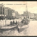 AK-Dunkerque-Les-Submersibles-a-Quai-U-Boote-im-Hafen