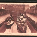 AK-Granville-Torpilleur-et-Sous-Marin-dans-l-ecluse-U-Boot-und-Torpedoboot-in-Schleuse