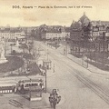 ANVERS - Place de la Commune, vue à vol d'Oiseau