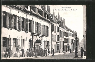 AK-Saint-Omer-Rue-Carnot-et-caserne-de-Bueil