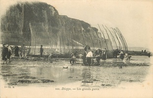 76-dieppe-les-grands-parcs-pour-poissons-metiers-de-la-mer-vers-1900