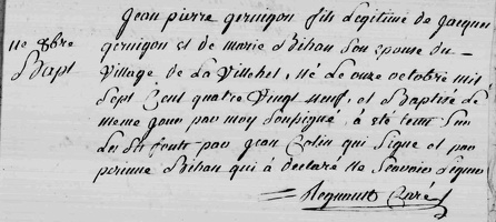 Gernigon Jean Pierre 1789 10 11 B