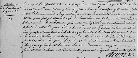 Regnault Marie Louise 1831 06 13 N