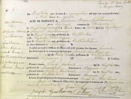 Guillaume Mélanie Marie 1879 11 N