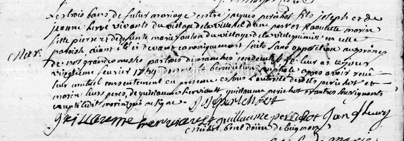 Perrichot Jacques - Morin Raoulette 1759 02 20 M