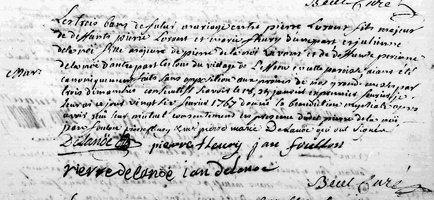Lorand Pierre - Delanoë Julienne 1767 02 26 M