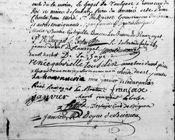 Gogal de Toulgoet Jean François - Ranzegat Gabrielle Thérèse 1778 11 25 M3