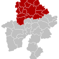 Arrondissement Namur Belgium Map