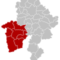 Arrondissement Philippeville Belgium Map