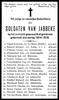 jabbeke bidprent