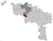 Bernissart Hainaut Belgium Map