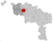 Leuze-en-Hainaut Hainaut Belgium Map
